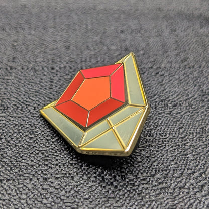 Goron's Ruby Enamel Pin (The Legend Of Zelda: Ocarina Of Time) (B Grade)