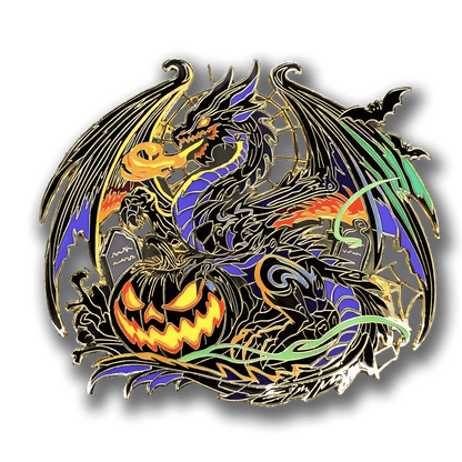 Gourtrix, Dragon Of Fright Enamel Pin (Dragon Aspects Vol.1)