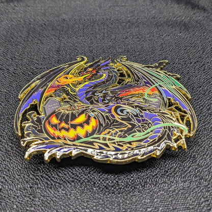 Gourtrix, Dragon Of Fright Enamel Pin (Dragon Aspects Vol.1) (B Grade)