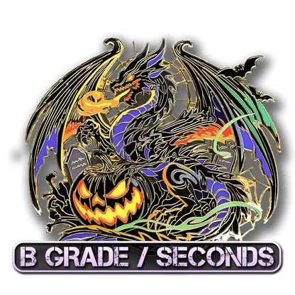 Gourtrix, Dragon Of Fright Enamel Pin (Dragon Aspects Vol.1) (B Grade)