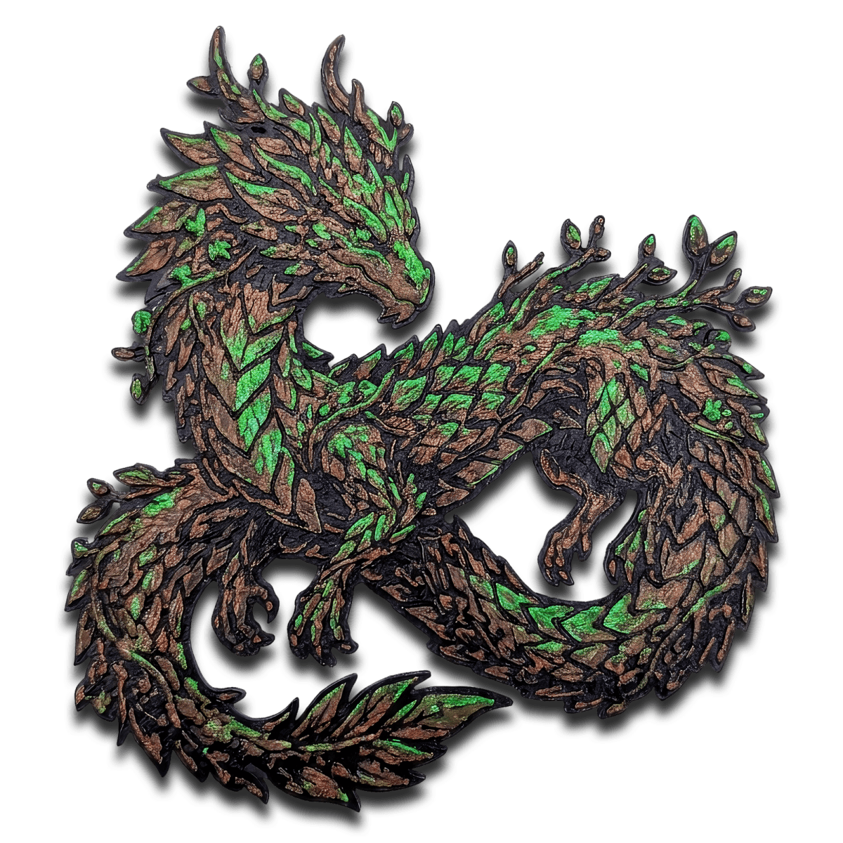 Grass Dragon Collectible Art Magnet