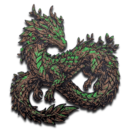 Grass Dragon Collectible Art Magnet