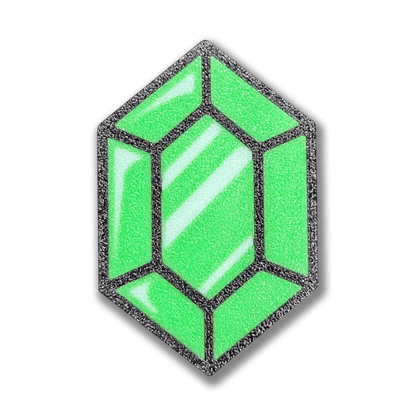 Green Rupee Magnet (The Legend Of Zelda)