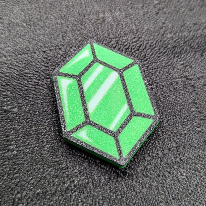 Green Rupee Magnet (The Legend Of Zelda)