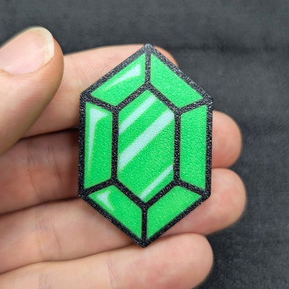 Green Rupee Magnet (The Legend Of Zelda)