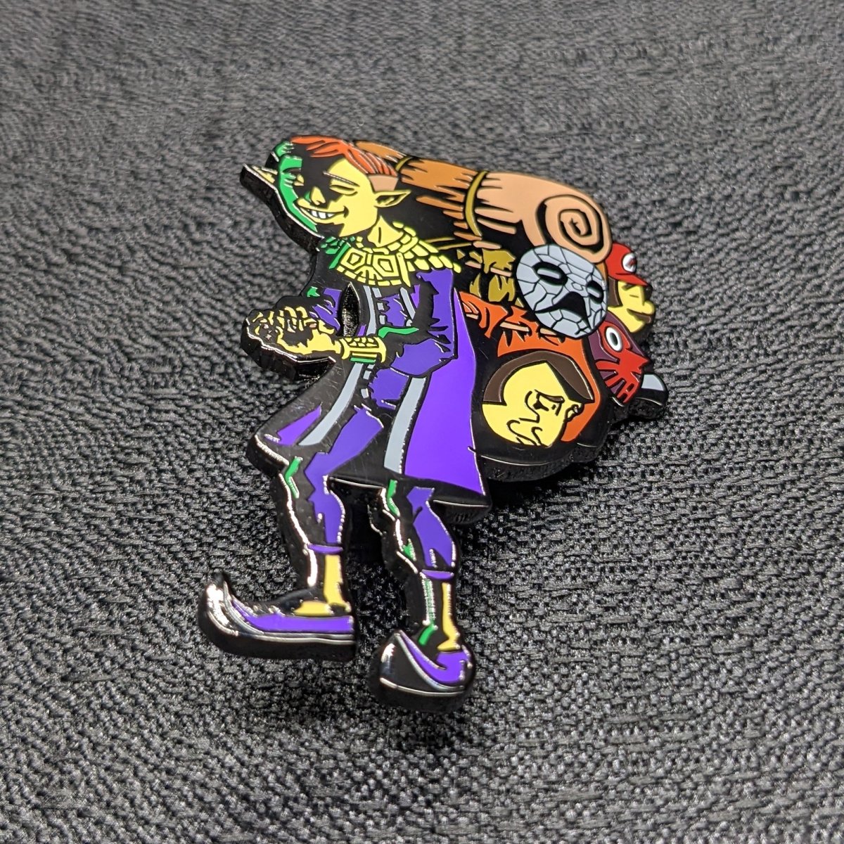 Happy Mask Salesman Enamel Pin (The Legend Of Zelda: Majora's Mask) (B Grade)