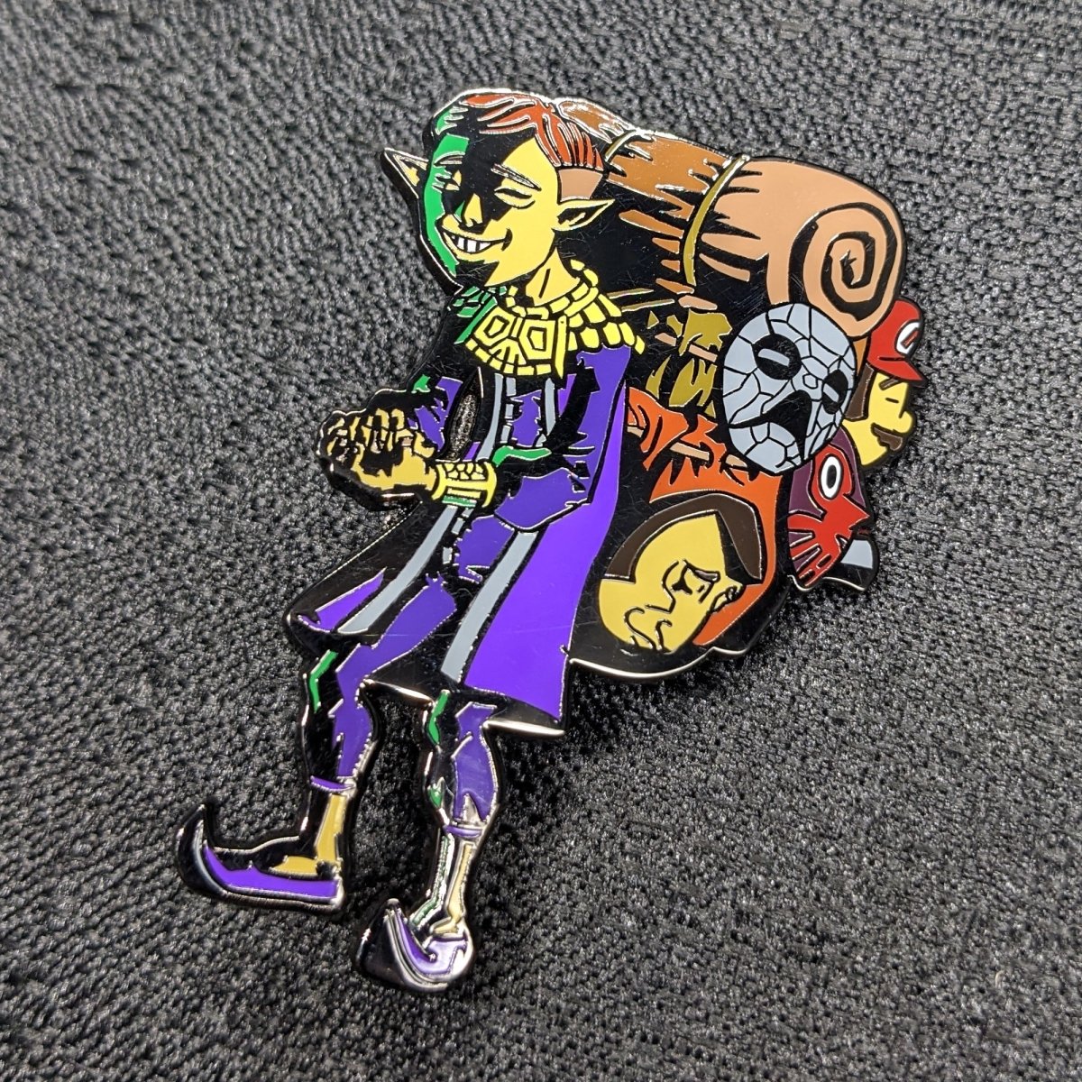 Happy Mask Salesman Enamel Pin (The Legend Of Zelda: Majora's Mask) (B Grade)