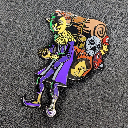 Happy Mask Salesman Enamel Pin (The Legend Of Zelda: Majora's Mask) (B Grade)