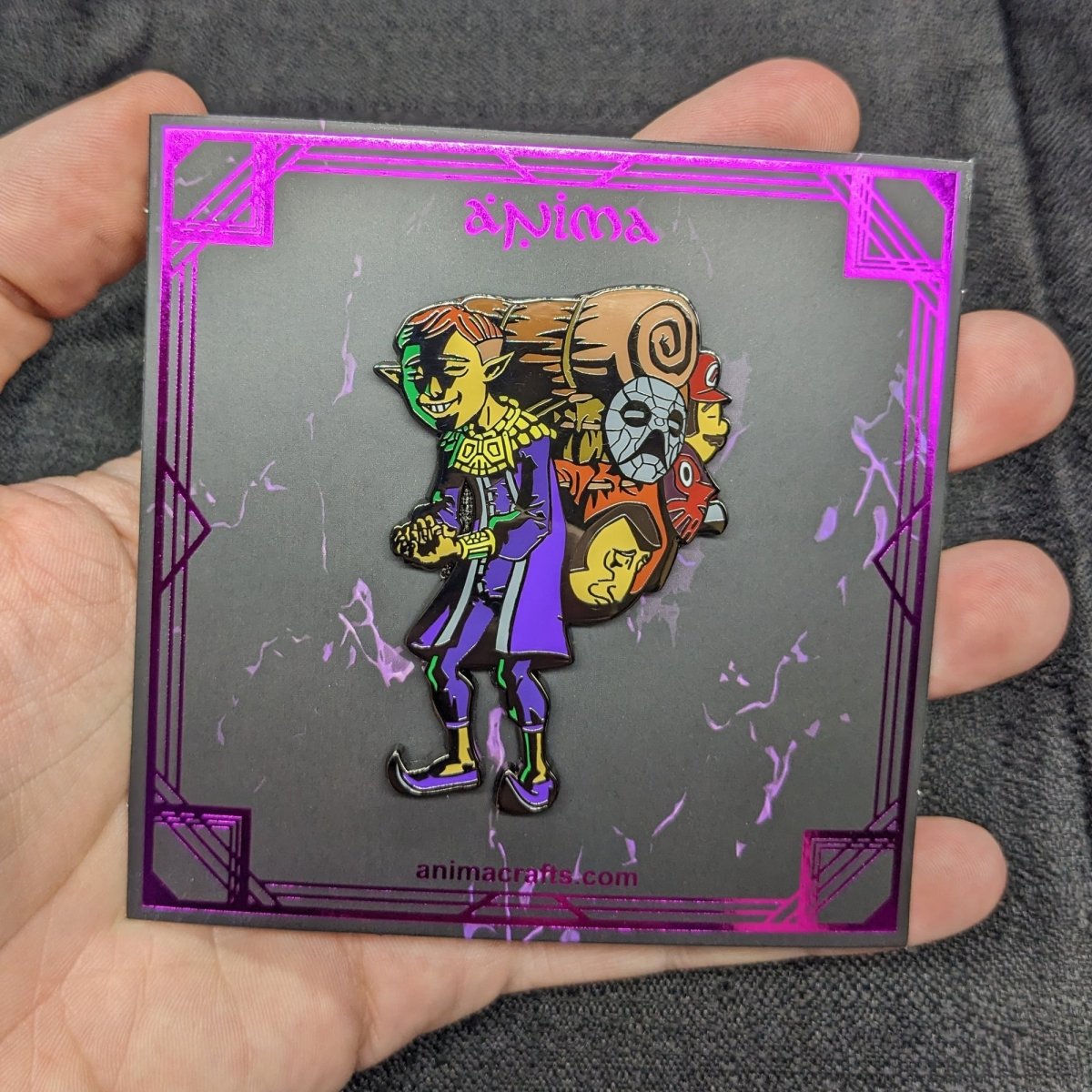 Happy Mask Salesman Enamel Pin (The Legend Of Zelda: Majora's Mask) (B Grade)