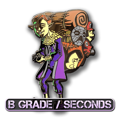 Happy Mask Salesman Enamel Pin (The Legend Of Zelda: Majora's Mask) (B Grade)