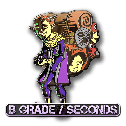 Happy Mask Salesman Enamel Pin (The Legend Of Zelda: Majora's Mask) (B Grade)
