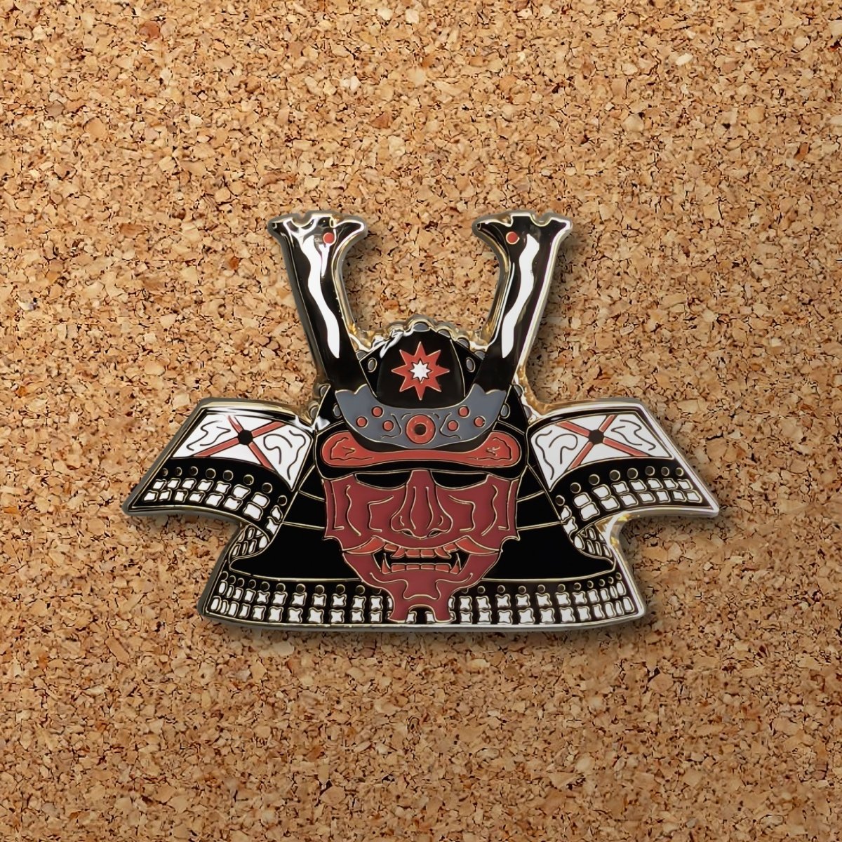 Hell Kabuto Enamel Pin (B Grade)