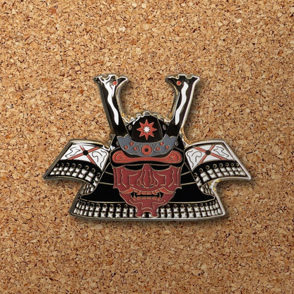 Hell Kabuto Enamel Pin (B Grade)