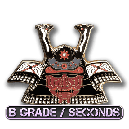 Hell Kabuto Enamel Pin (B Grade)