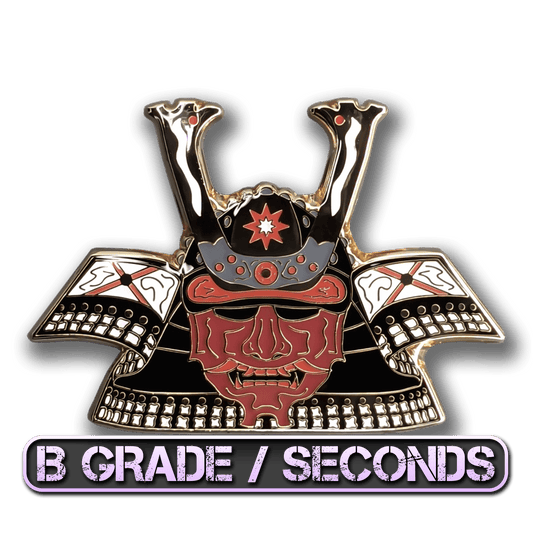 Hell Kabuto Enamel Pin (B Grade)