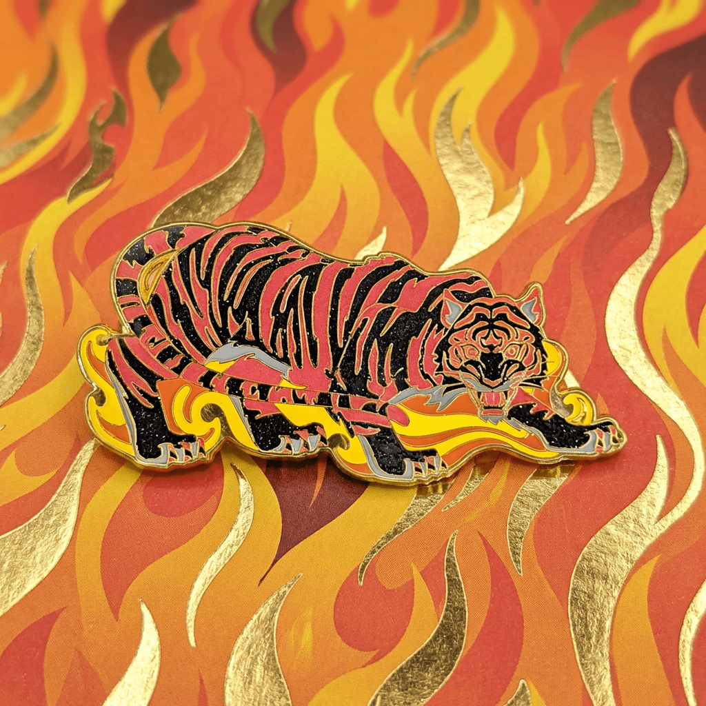 Hellfire Baihu Enamel Pin (SE50)