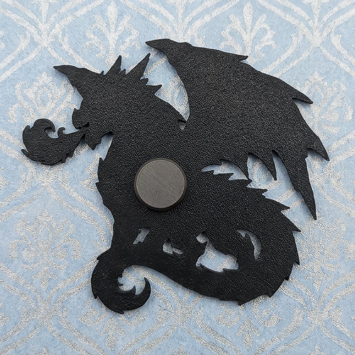 Ice Dragon Collectible Art Magnet