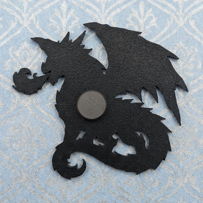 Ice Dragon Collectible Art Magnet