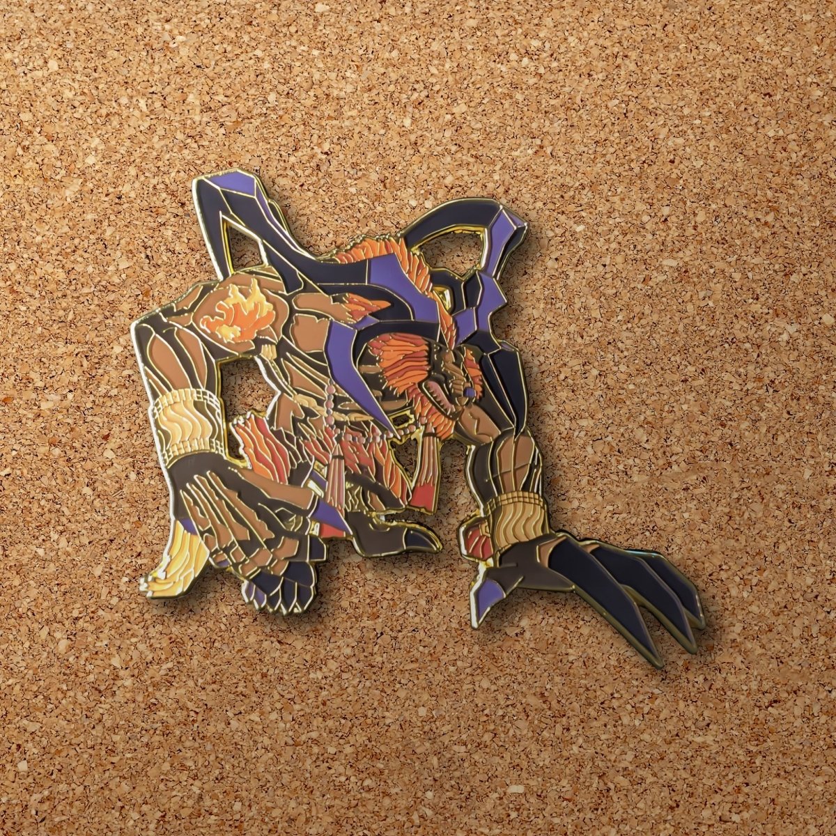 Ifrit Enamel Pin | Final Fantasy X (B Grade)