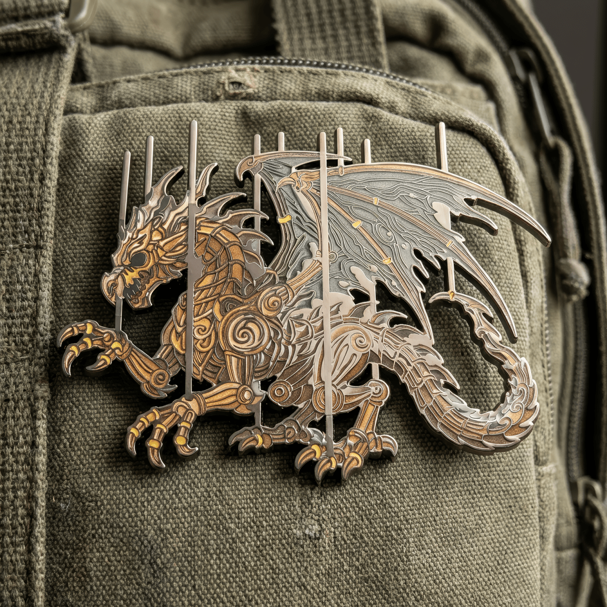 Kordrym, The Puppet Dragon Enamel Pin (Dragon Aspects Vol.2)