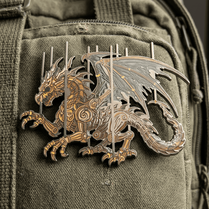 Kordrym, The Puppet Dragon Enamel Pin (Dragon Aspects Vol.2)