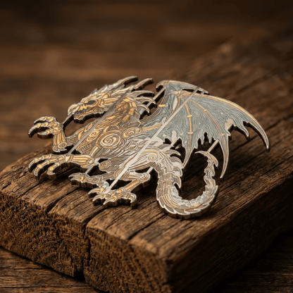 Kordrym, The Puppet Dragon Enamel Pin (Dragon Aspects Vol.2)