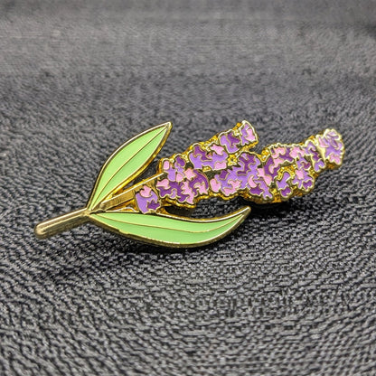 Lavender Sprig Enamel Pin (B Grade)