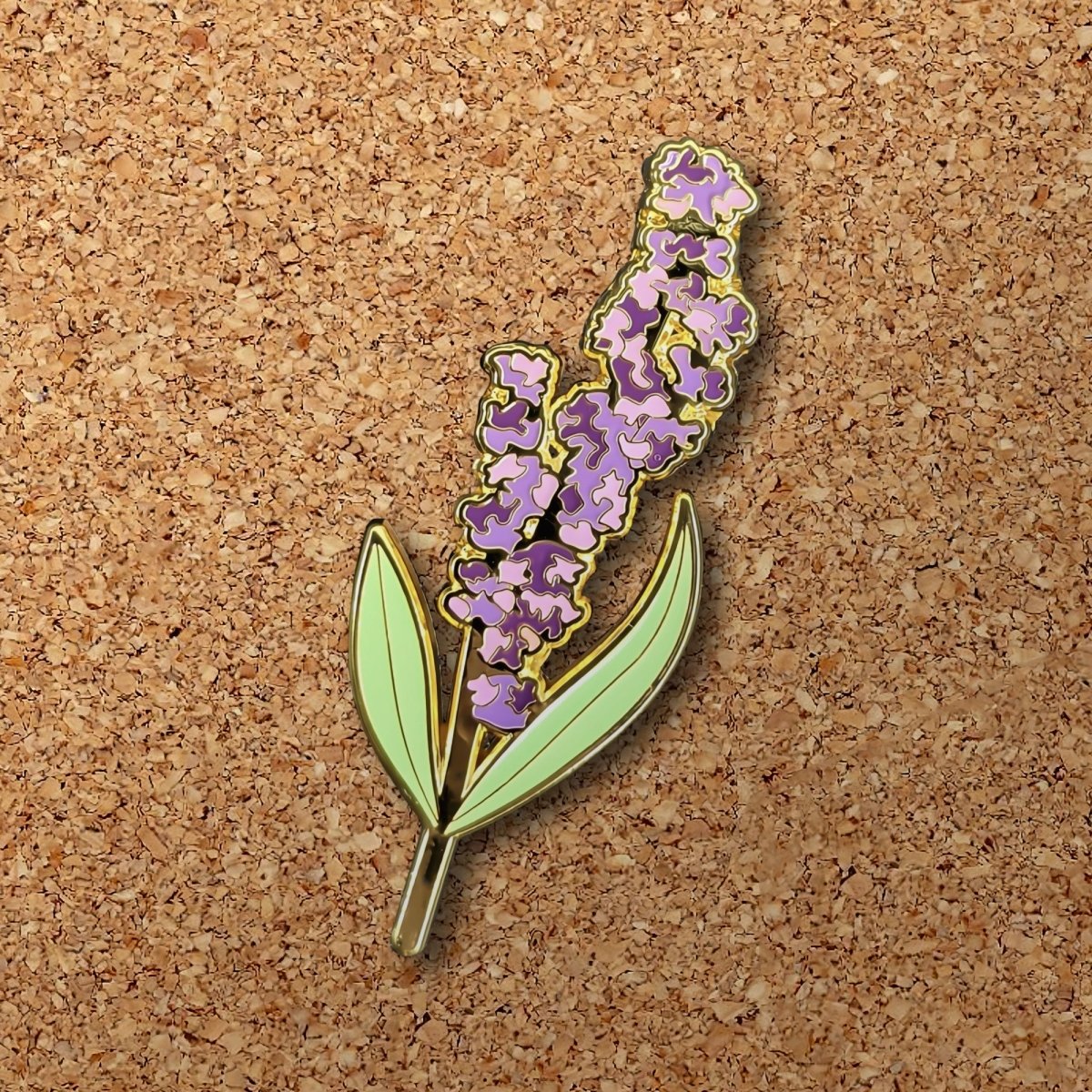 Lavender Sprig Enamel Pin (B Grade)