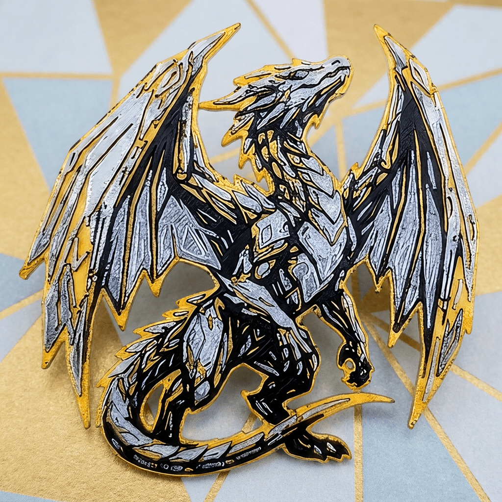 Light Dragon Collectible Art Magnet