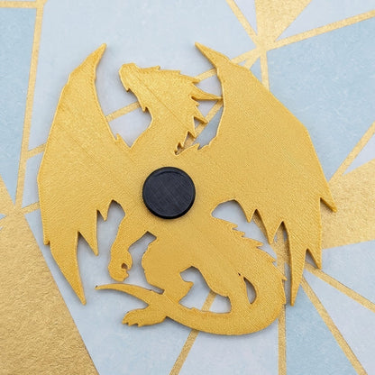 Light Dragon Collectible Art Magnet
