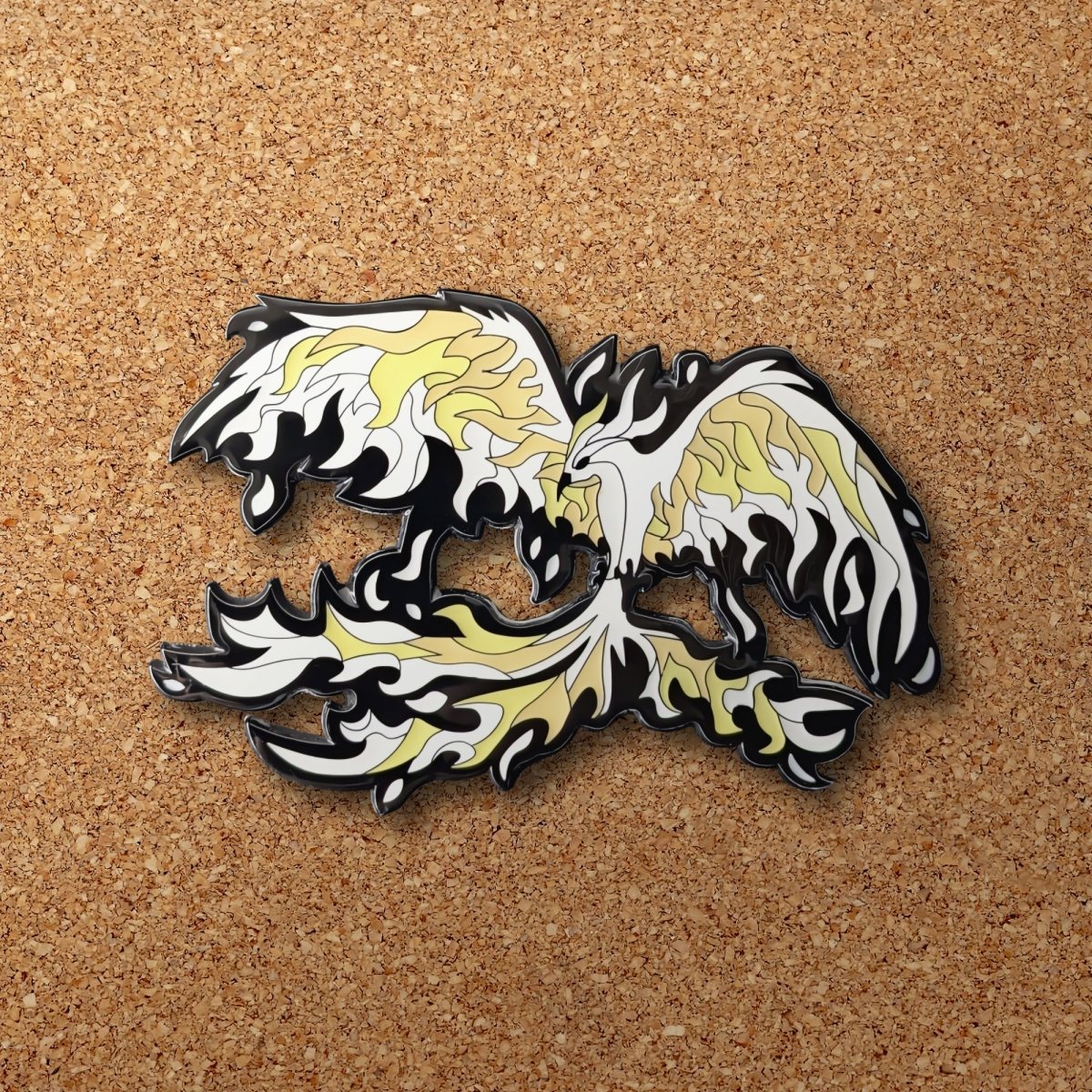 Light Phoenix Enamel Pin (B Grade)