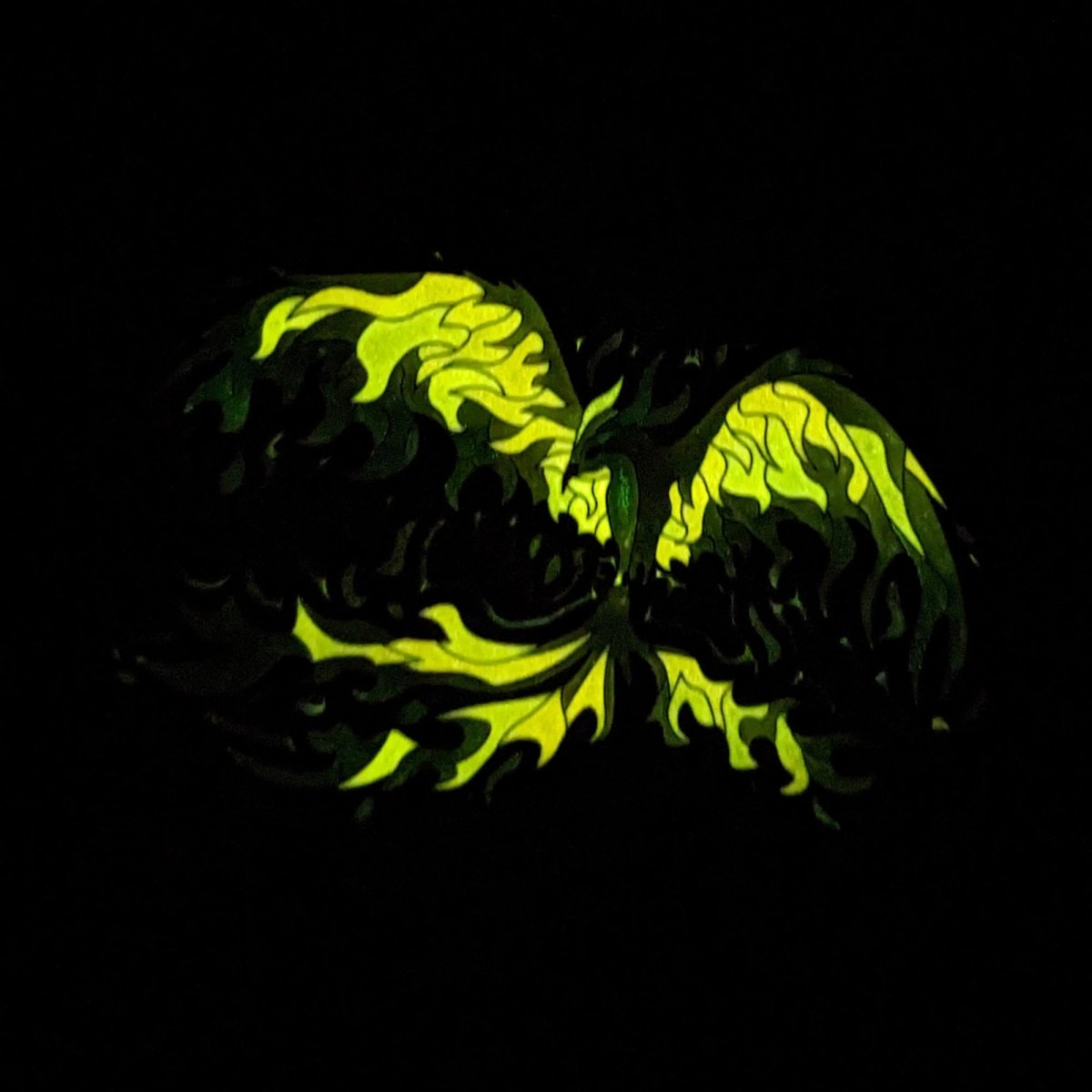 Light Phoenix Enamel Pin (B Grade)