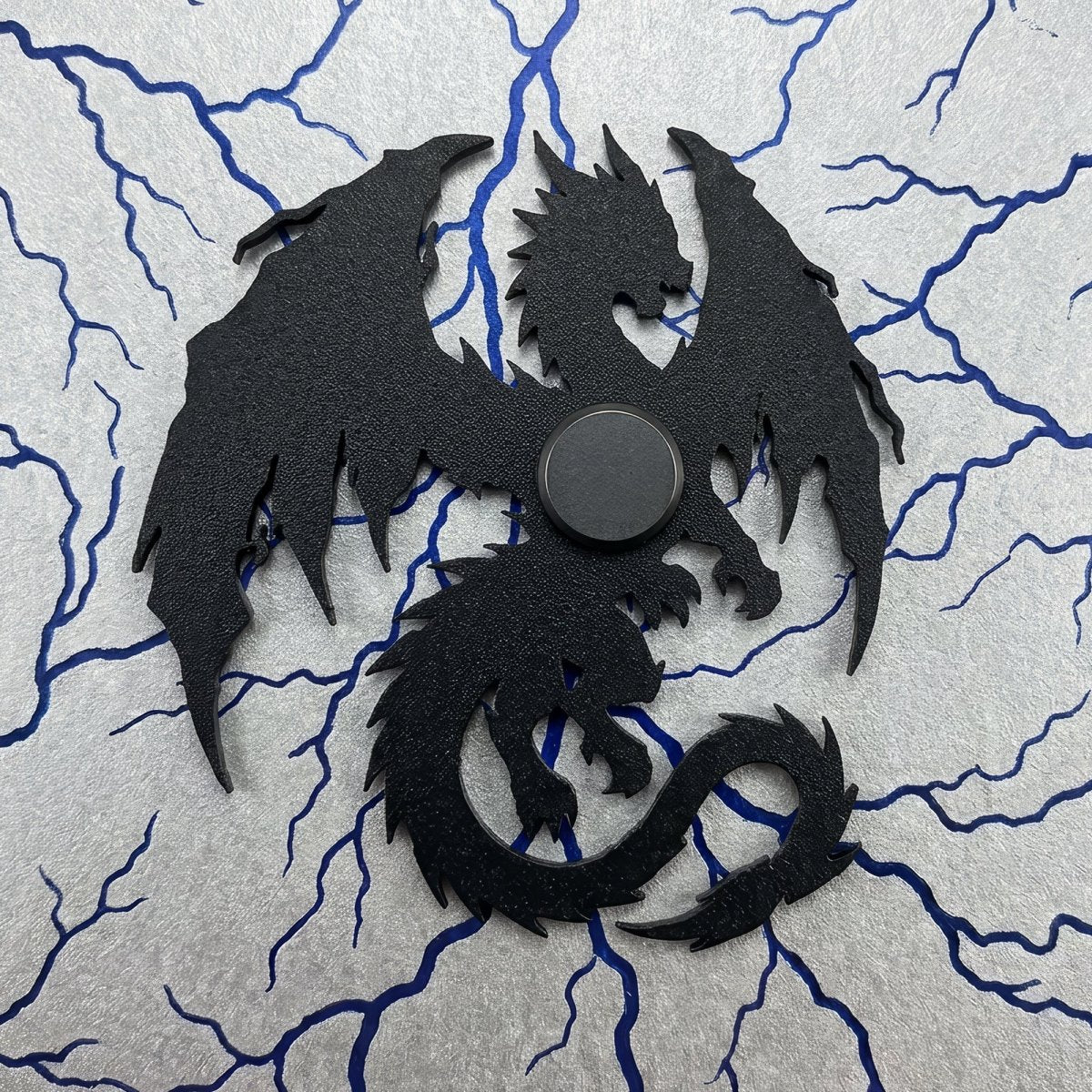 Lightning Dragon Collectible Art Magnet