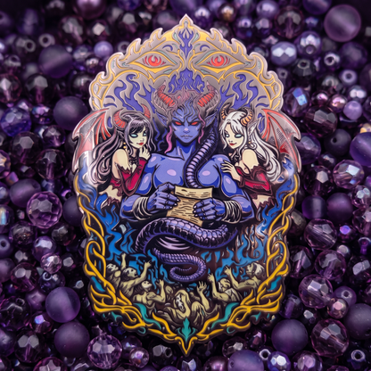 Lust - Second Circle Of Hell Enamel Pin
