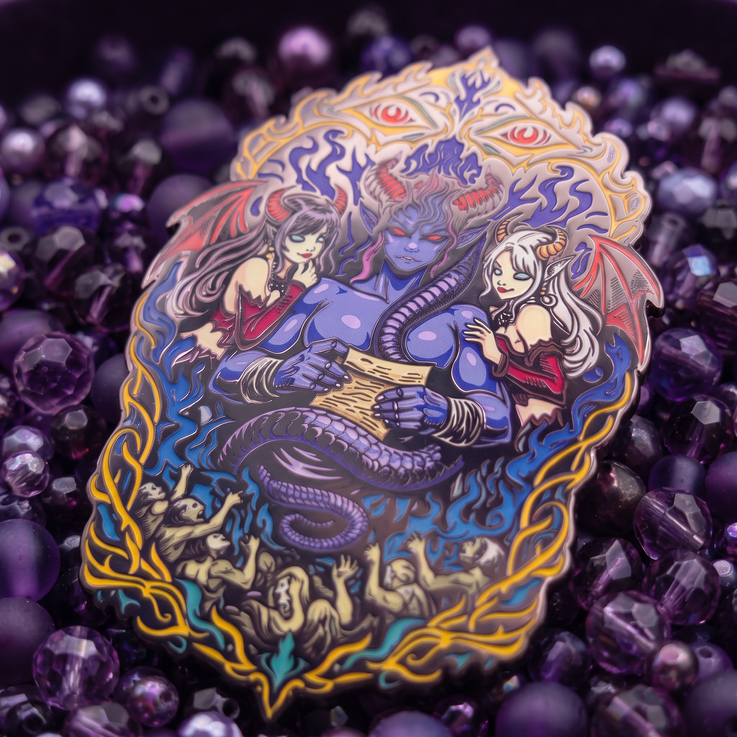 Lust - Second Circle Of Hell Enamel Pin