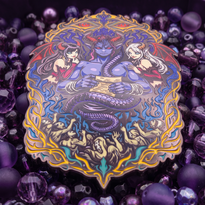 Lust - Second Circle Of Hell Enamel Pin