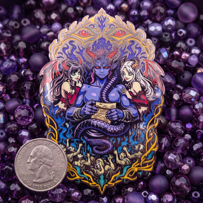 Lust - Second Circle Of Hell Enamel Pin
