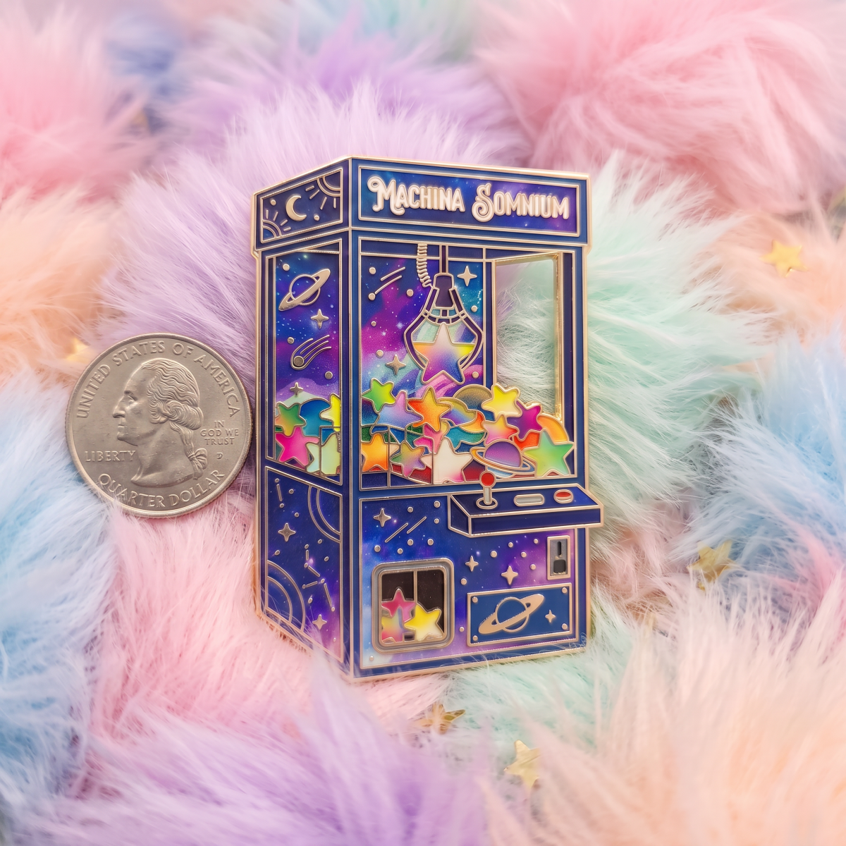 Machina Somnium Enamel Pin