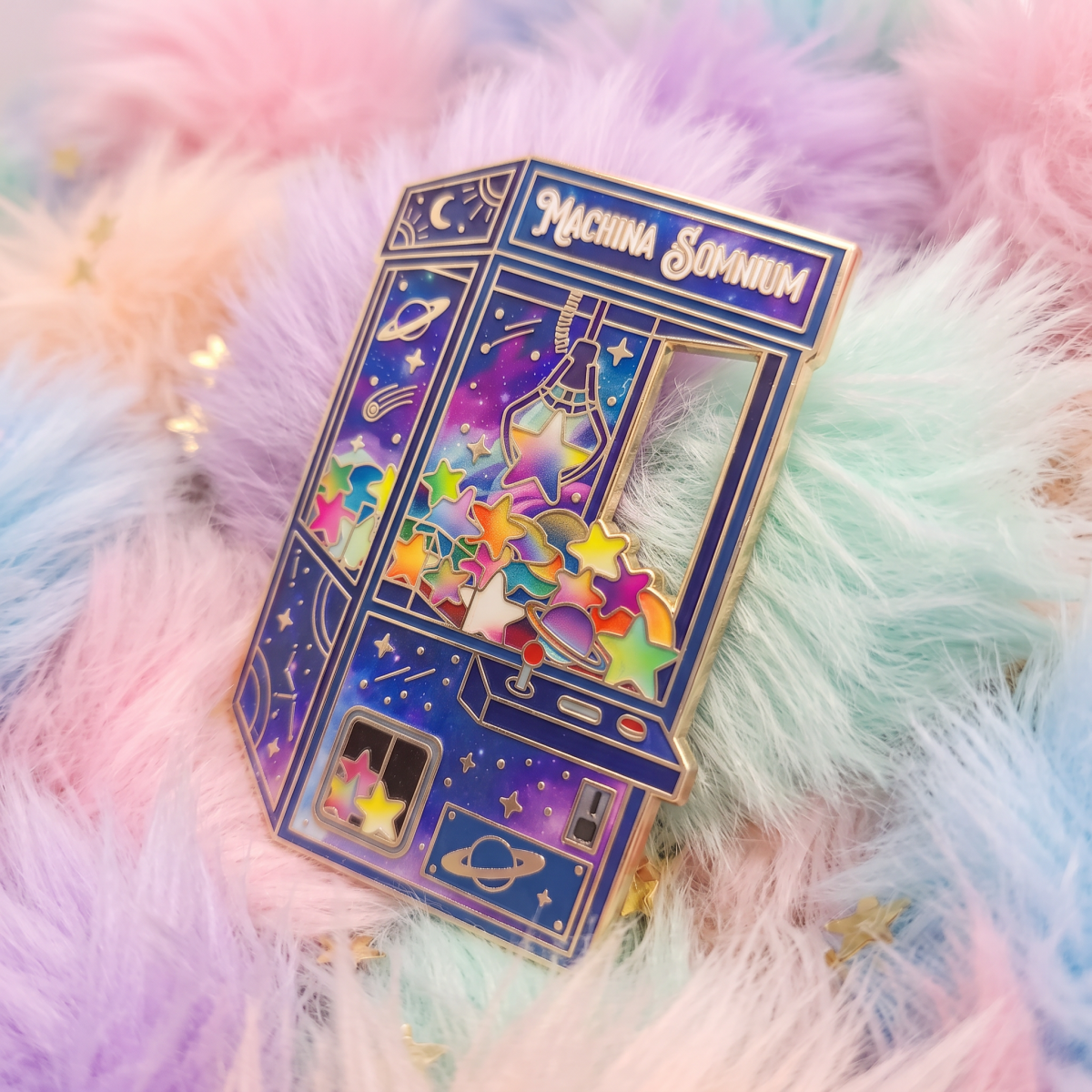 Machina Somnium Enamel Pin