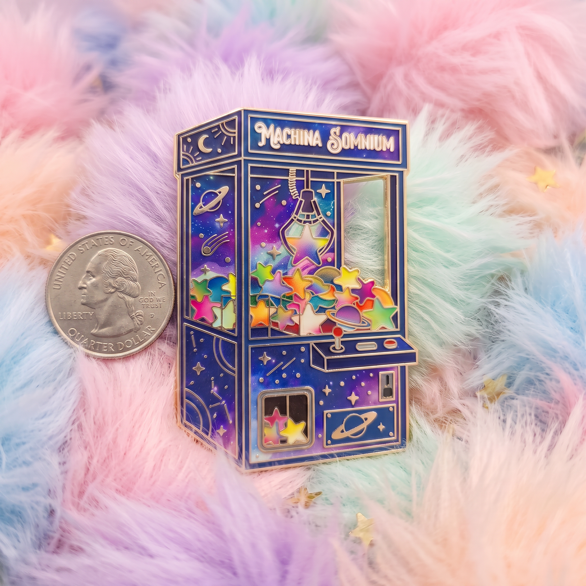 Machina Somnium Enamel Pin