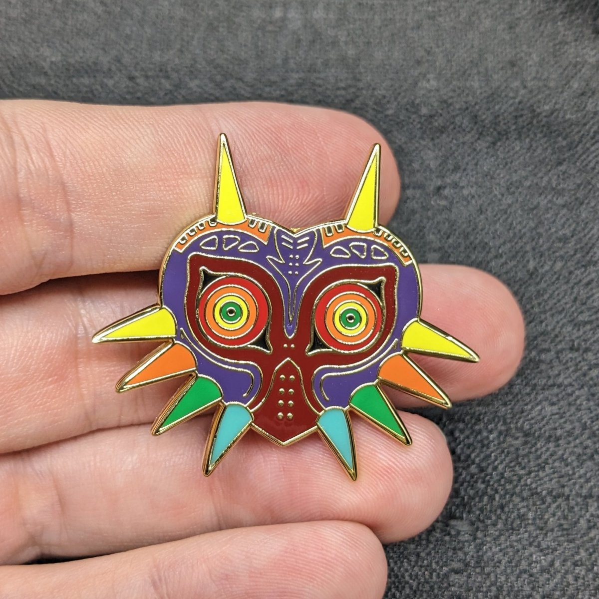 Majora's Mask Enamel Pin (The Legend Of Zelda: Majora's Mask) (B Grade)