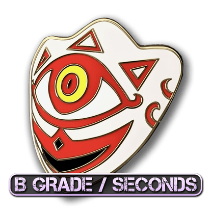 Mask Of Truth Enamel Pin (The Legend Of Zelda: Majora's Mask) (B Grade)