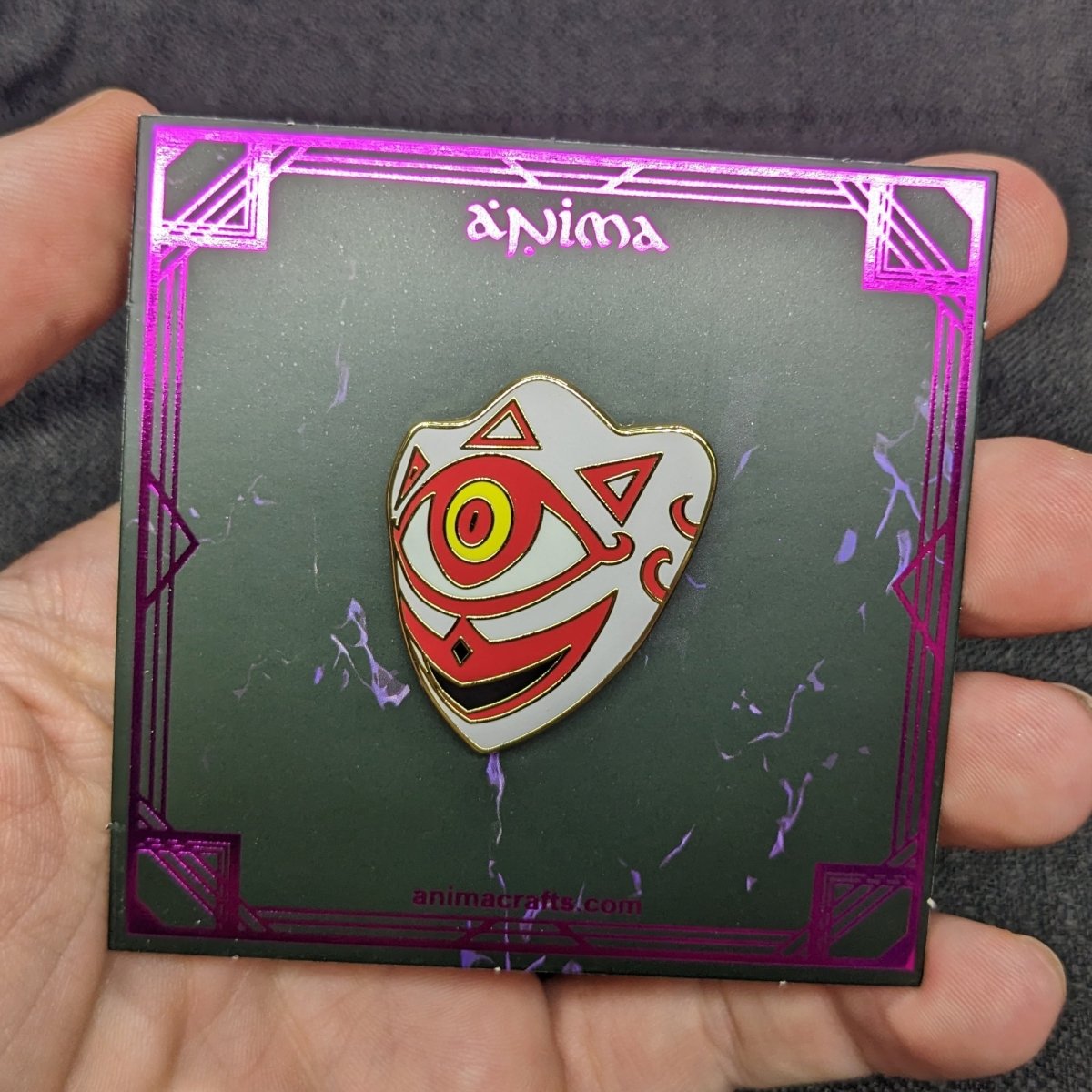 Mask Of Truth Enamel Pin (The Legend Of Zelda: Majora's Mask) (B Grade)