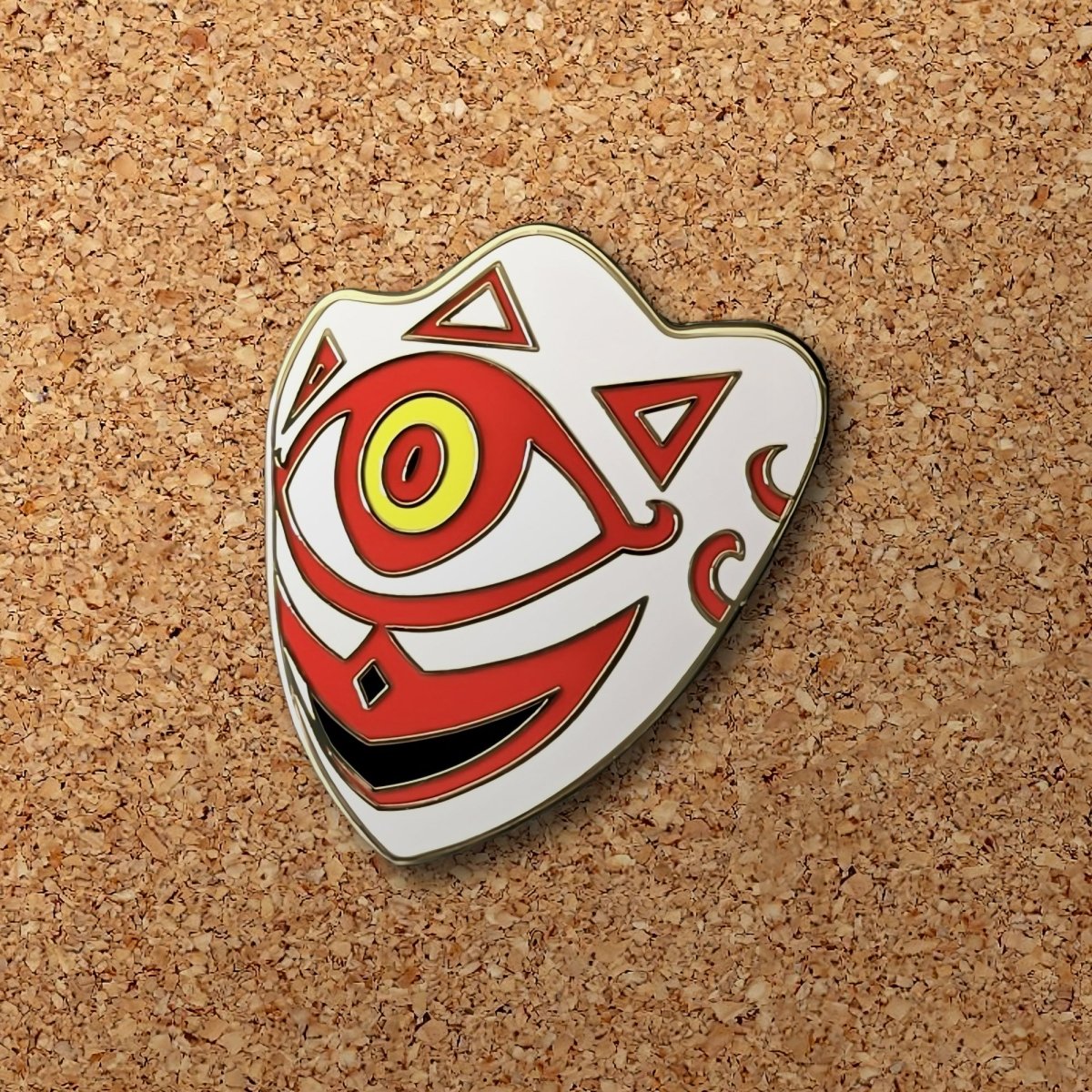 Mask Of Truth Enamel Pin (The Legend Of Zelda: Majora's Mask) (B Grade)