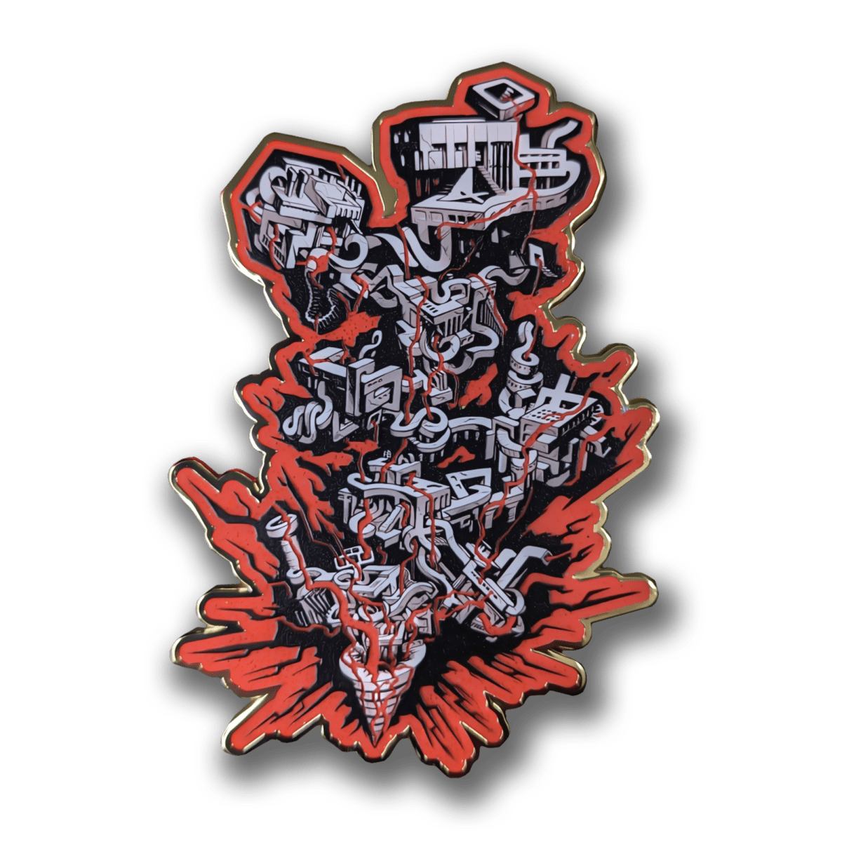 Mementos Enamel Pin (Persona 5)