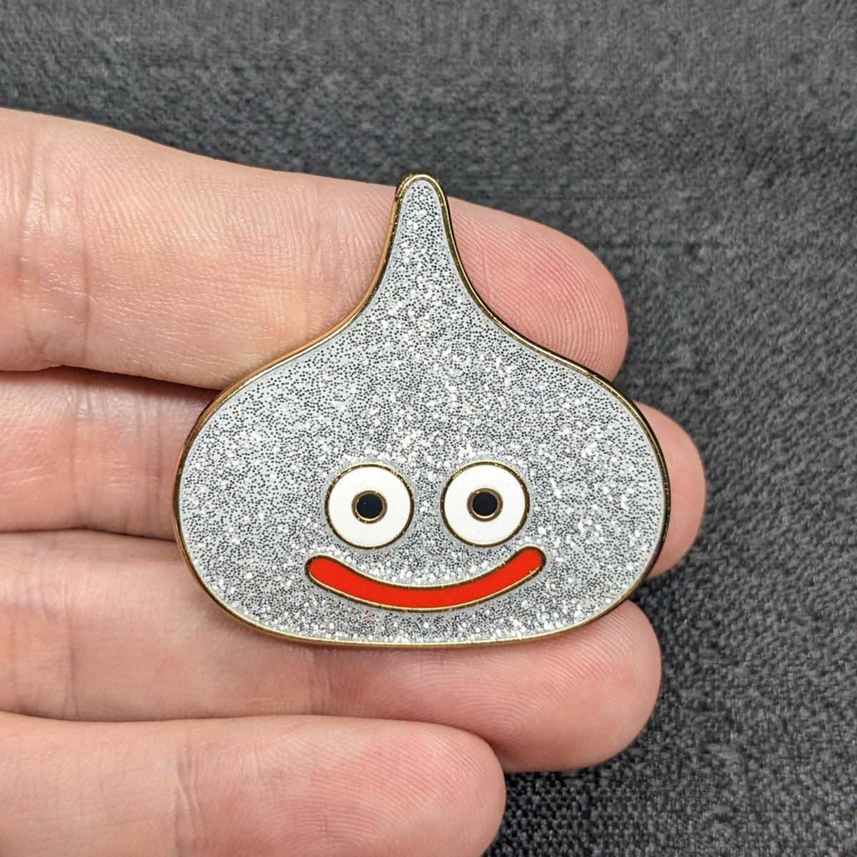 Metal Slime Enamel Pin (B Grade)
