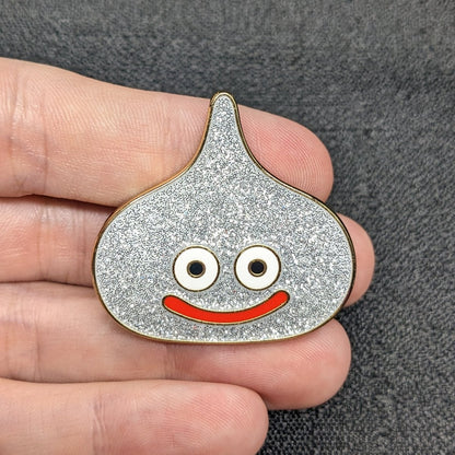 Metal Slime Enamel Pin (B Grade)
