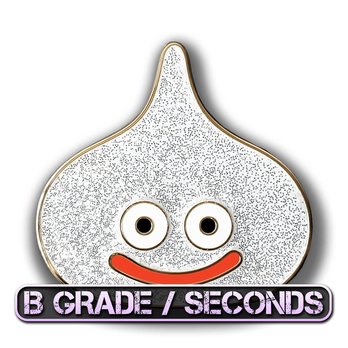 Metal Slime Enamel Pin (B Grade)