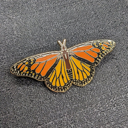 Monarch Butterfly Enamel Pin (B Grade)