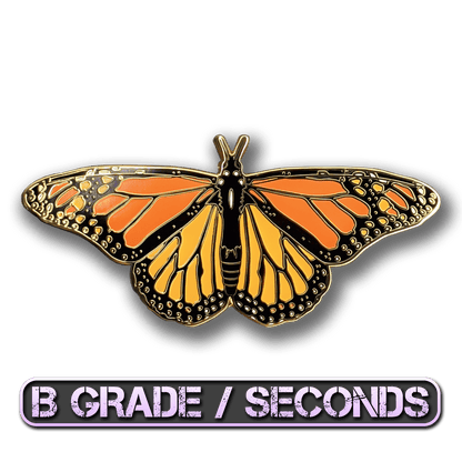 Monarch Butterfly Enamel Pin (B Grade)